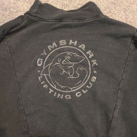 Gymshark black Mock Neck Sweatshirt size L - Picture 4 of 6
